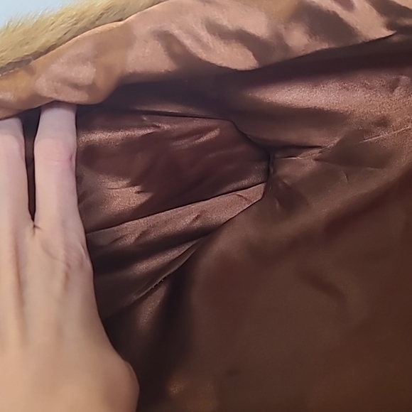 Leather jacket, faux fur, Arden B, Large - Picture 15 of 17